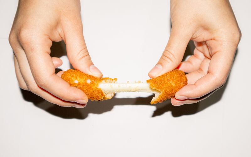 Nashville-style hot chicken bites served at Hangry Joe's