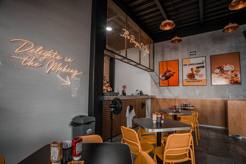 Hangry Joe's hot chicken restaurant kitchen in action